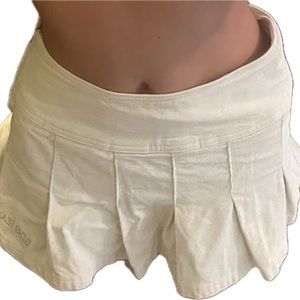 BDG Corduroy Skirt in cream